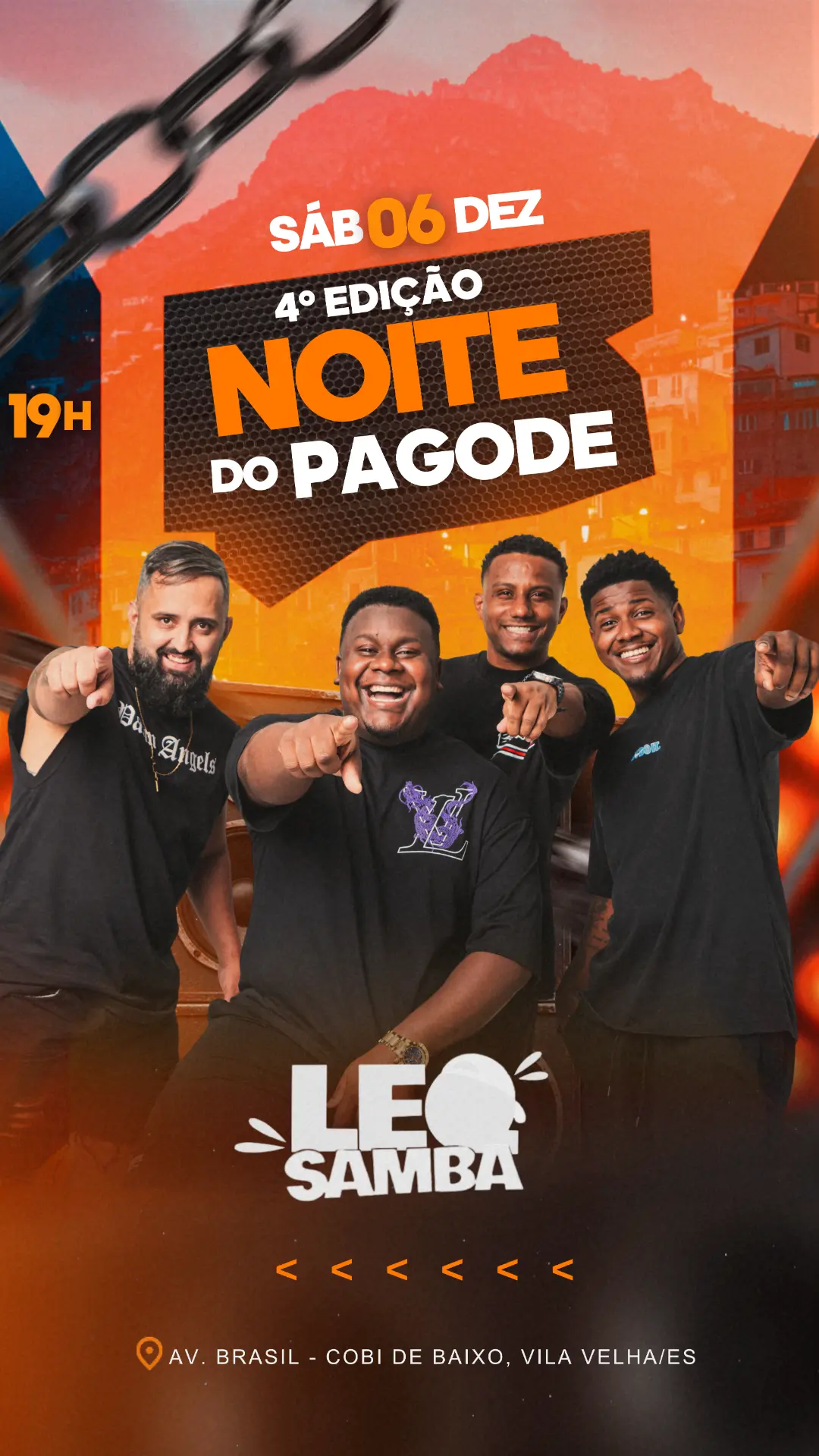 Flyer de evento — Celebrações